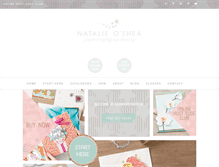 Tablet Screenshot of natalieoshea.co.uk